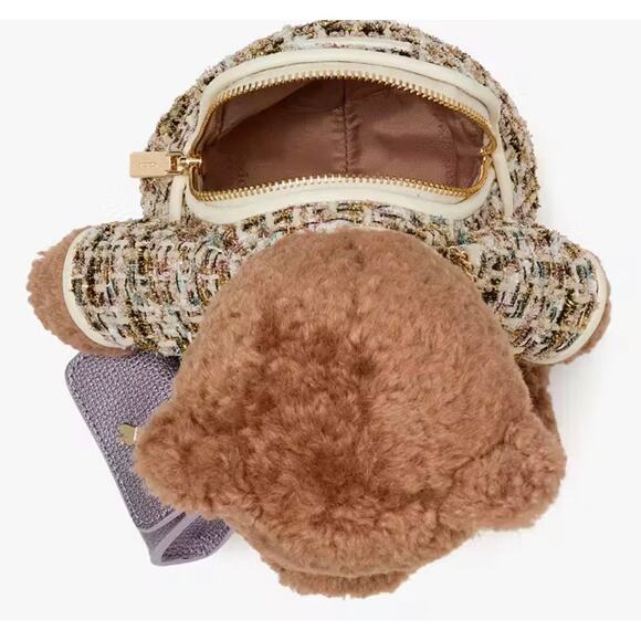 Kate Spade Novelty Katie the bear winter collection bag nwt - Picture 4 of 5